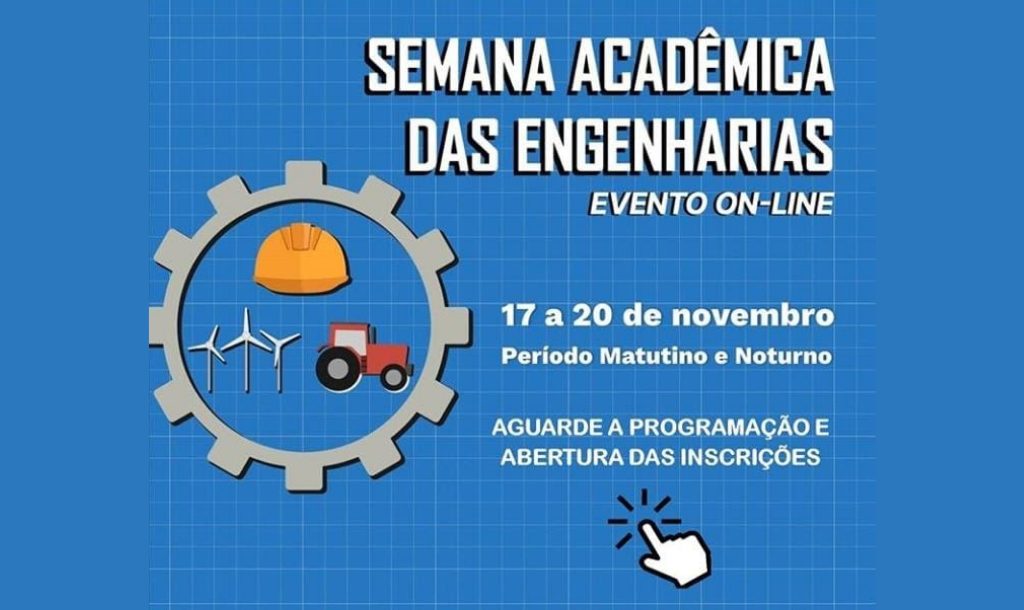 Começa amanhã a Semana Acadêmica das Engenharias