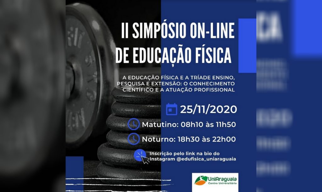 Curso de Educação Física promove II Simpósio On-line