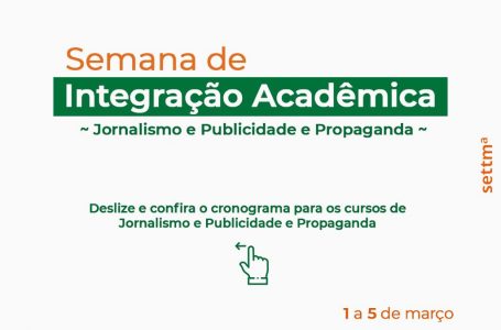 Semana de Integração Acadêmica de Jornalismo e Publicidade e Propaganda