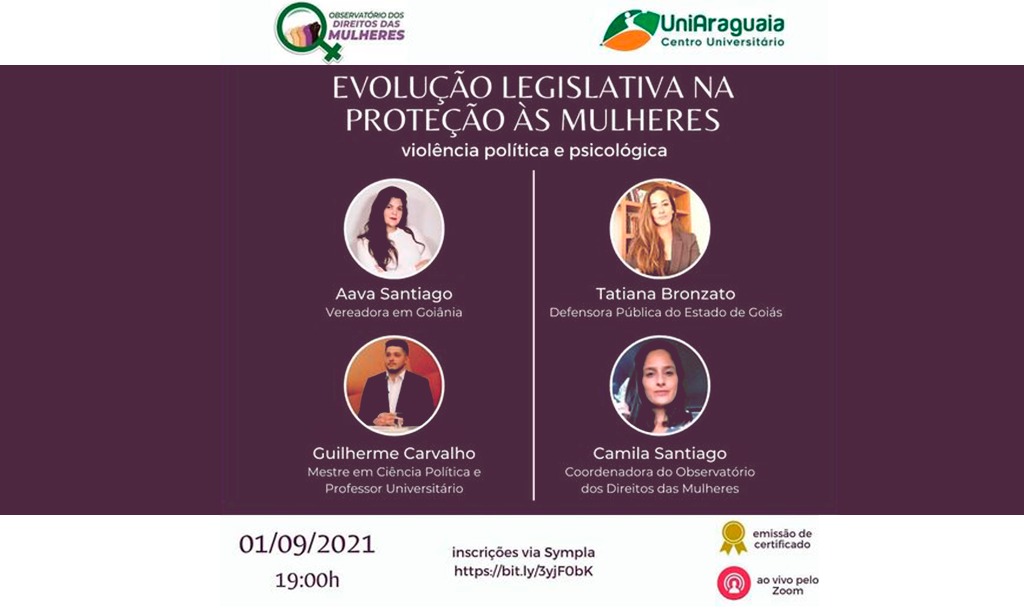 Observatório promove seminário sobre leis de proteção às mulheres