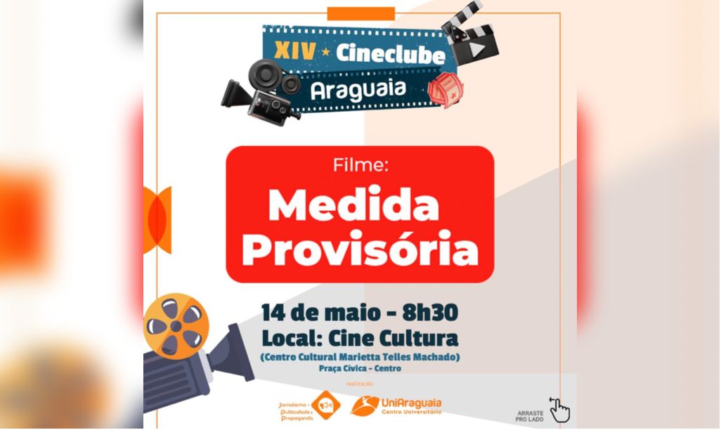 XIV Cineclube acontece de forma inédita no Cine Cultura￼