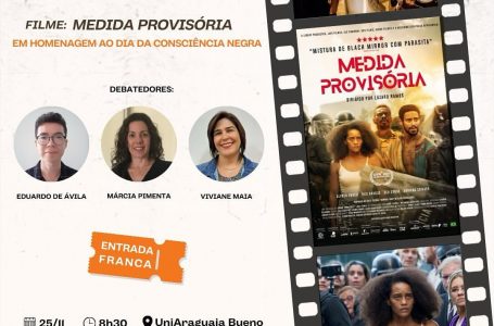 Cursos de comunicação da Uniaraguaia promovem a segunda sessão do  XVII Cineclube Araguaia